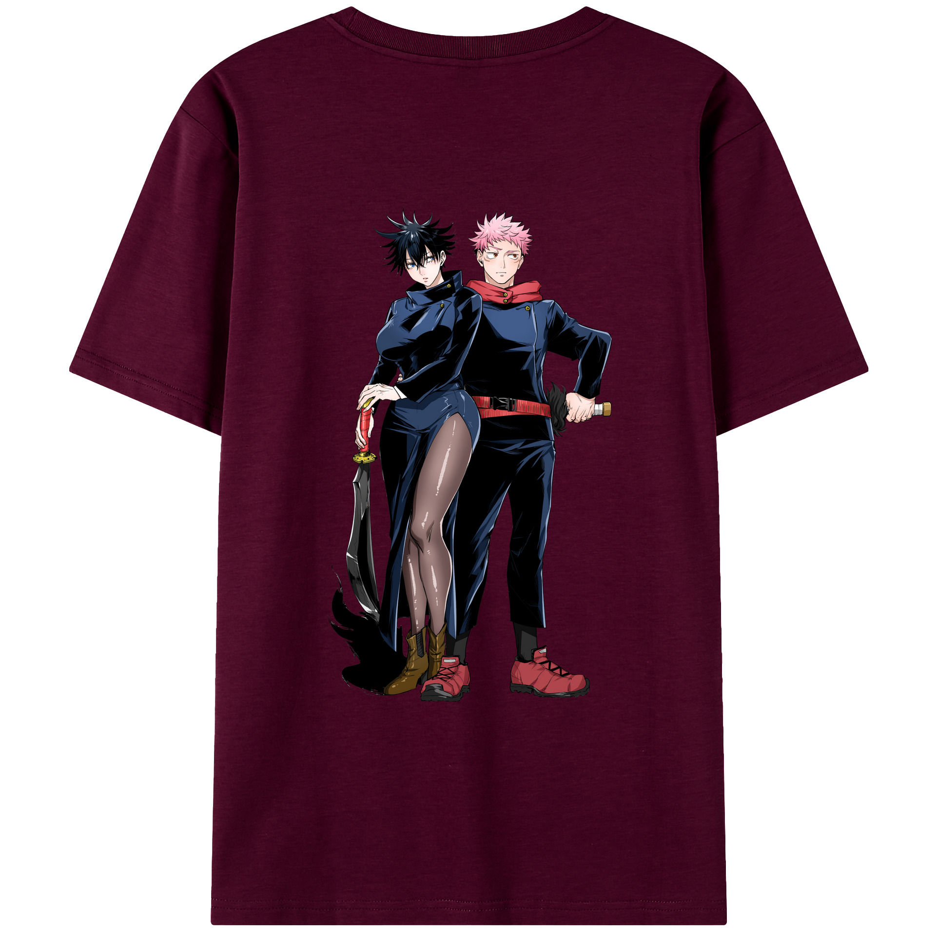 （画像用） 呪術廻戦 Jujutsu Kaisen レディース半袖Tシャツ(バックプリント)